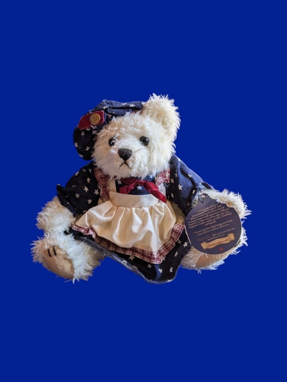 Brass Button Collection Opal the Bear of Love Plush Toy